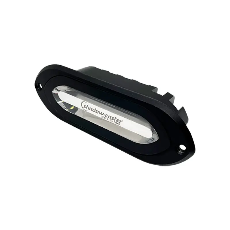 Shadow-Caster Scm-Slf-Cc-Bk Flush-Mount Spreader Light – Black Housing, Full-Color Rgb+White Led 1