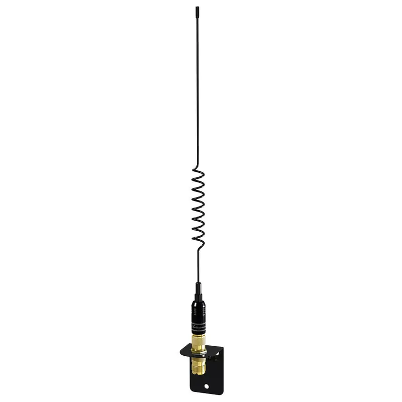 Shakespeare 15-Inch Black Stainless Steel Vhf Whip Antenna – Includes Mounting Bracket – 5216 1