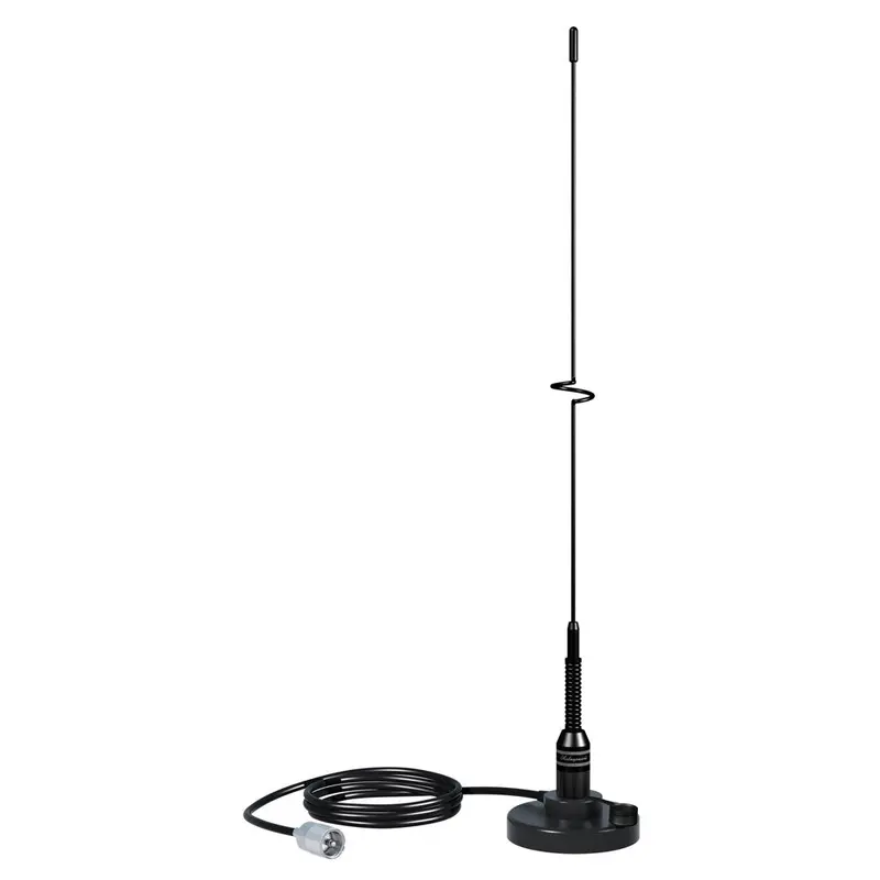 Shakespeare 19-Inch Black Stainless Steel Vhf Whip Antenna – Magnetic Mount – 5218 1