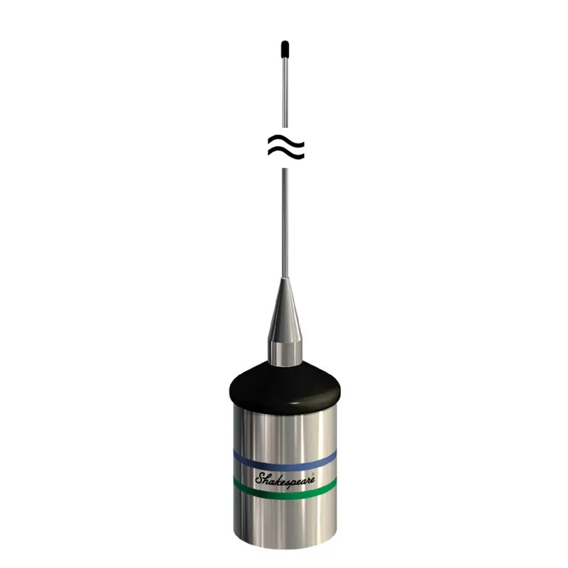 Shakespeare 5241-R Three-Foot Flexible Vhf Whip Antenna With Base Mount 1