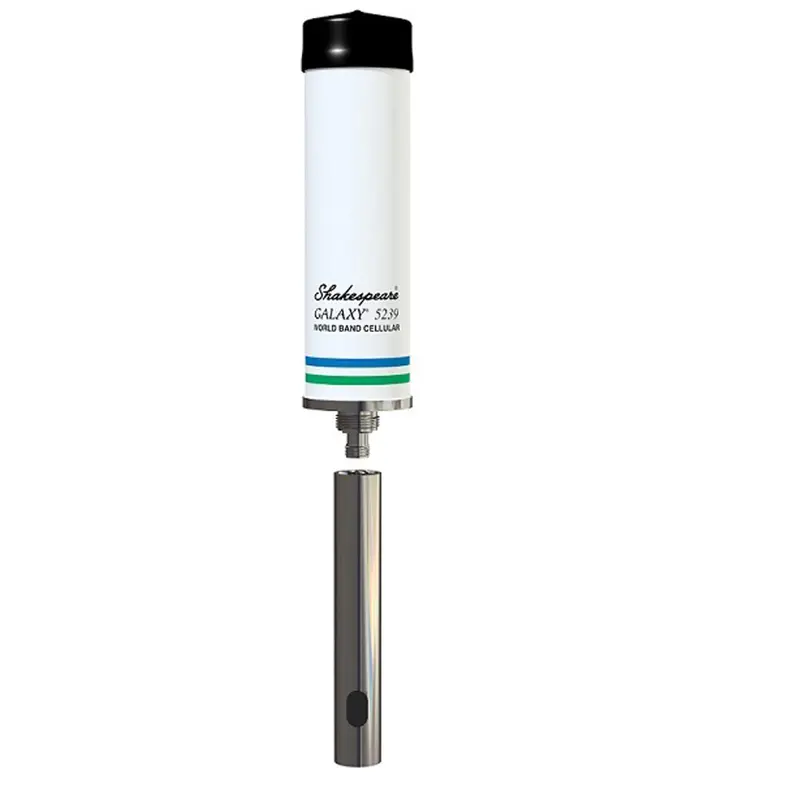 Shakespeare Galaxy World Band Antenna – Dual-Function Cellular & Wi-Fi Marine Signal Booster (Model 5239) 1