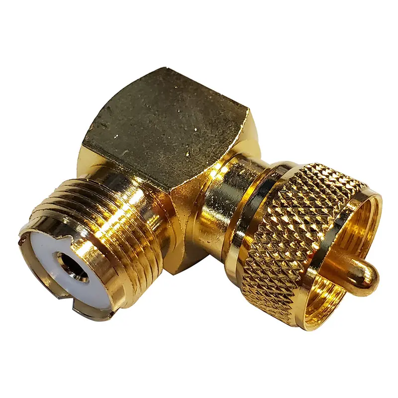Shakespeare Right-Angle Pl-259 To So-239 Rf Adapter 1