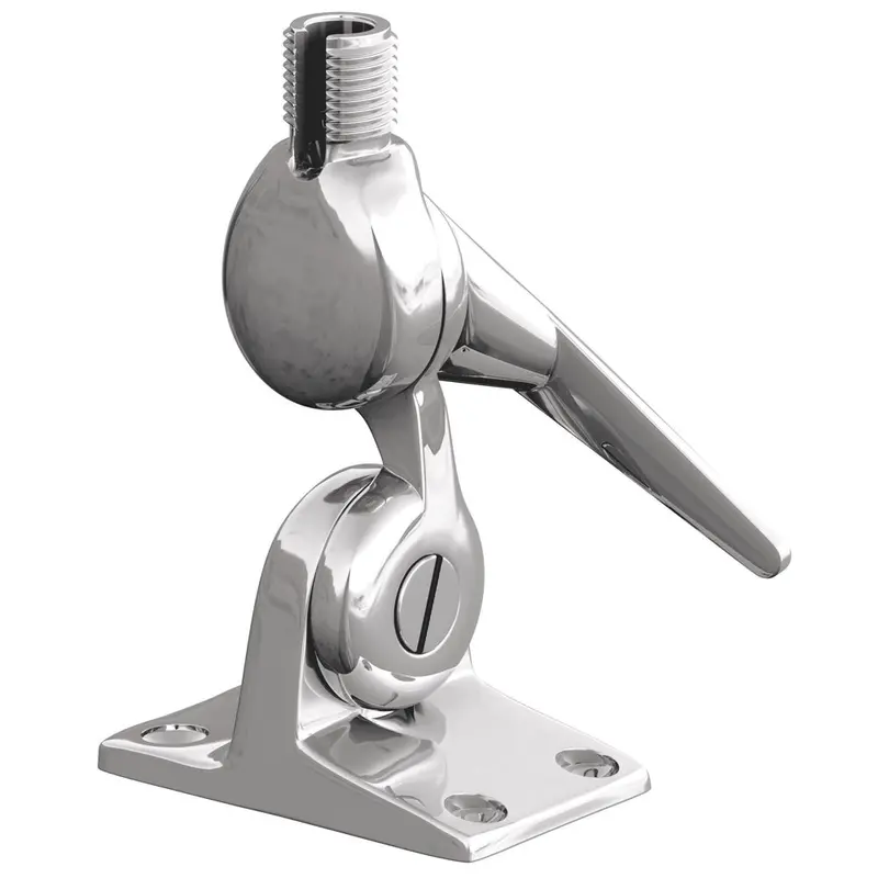 Shakespeare Stainless Steel Ratchet Antenna Mount – Adjustable, Durable Design – 5187 1