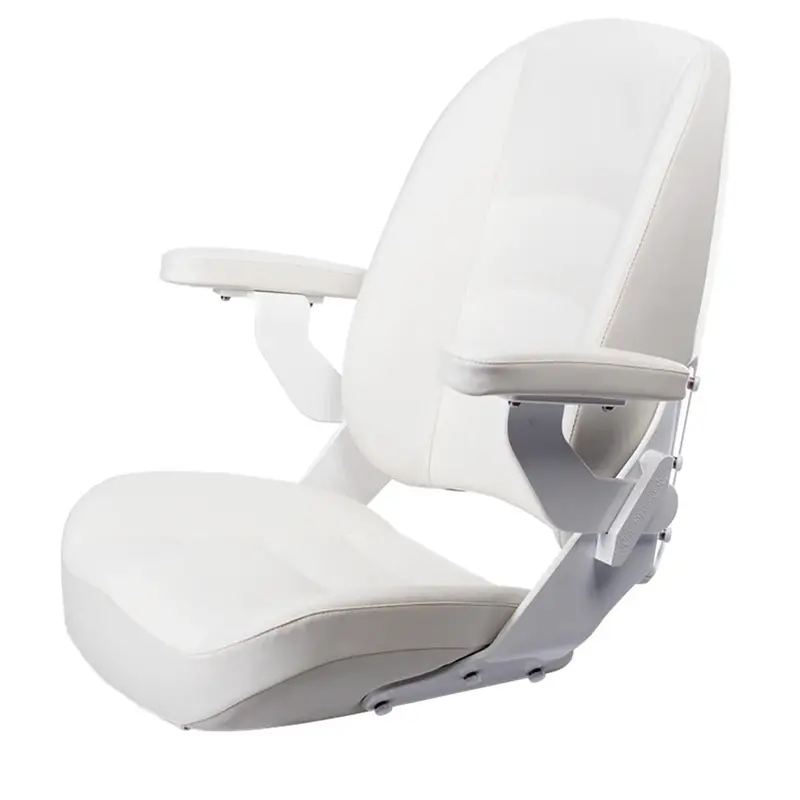 Shockwave S5 Corbin Mid-Back Seat – Storm White Upholstery 1