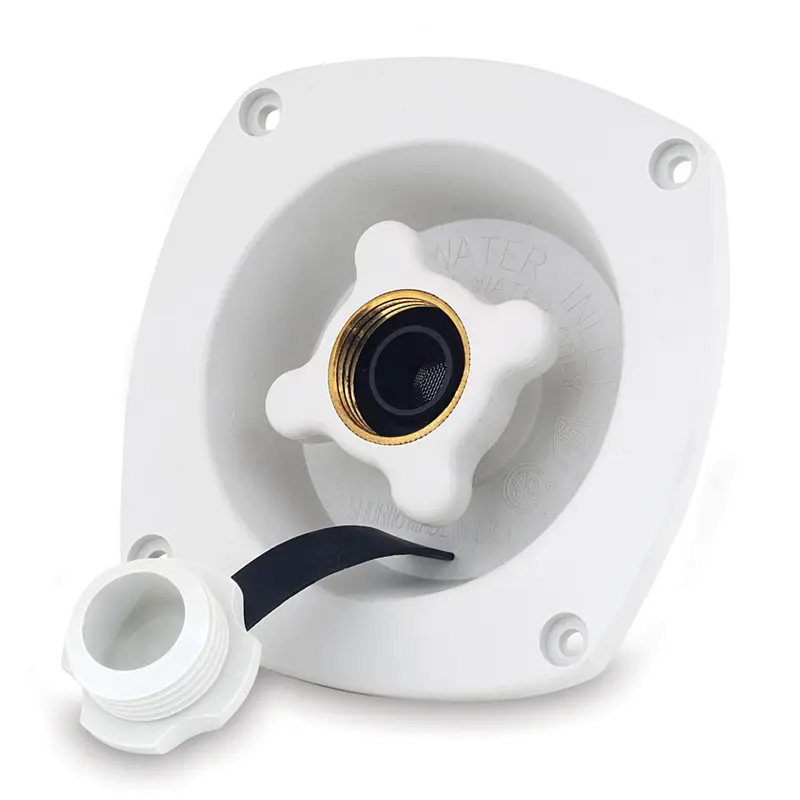 Shurflo By Pentair Wall-Mount City Water Pressure Regulator – Gel White Finish [183-029-18] 1