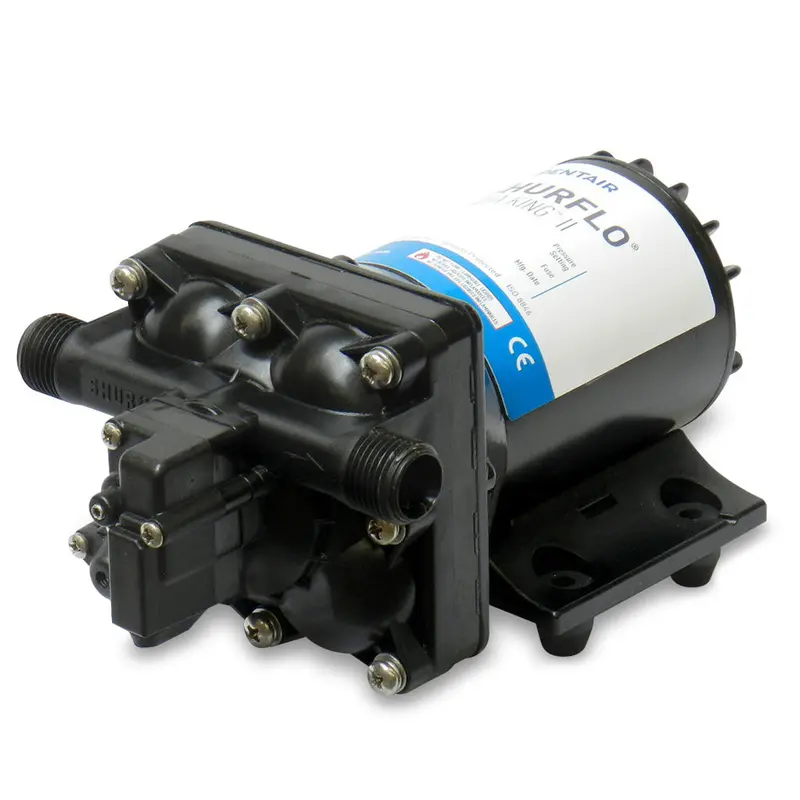 Shurflo Pentair Aqua King Ii Junior Fresh Water Pump – 12V Dc, 2.0 Gpm [4128-110-E04] 1