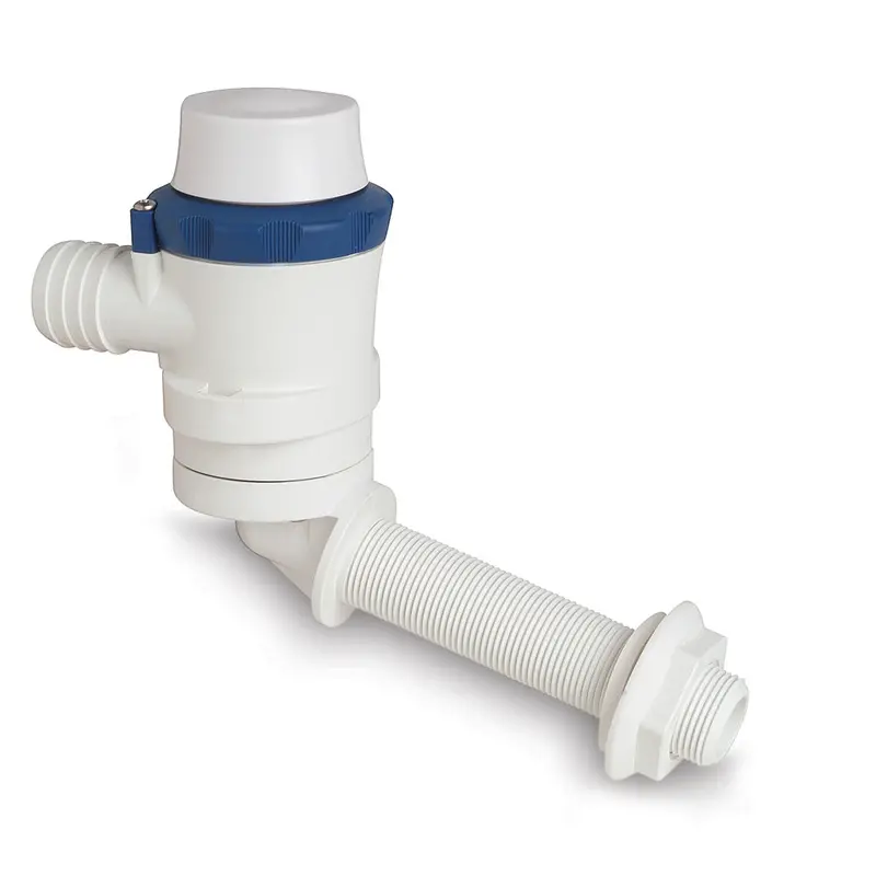 Shurflo Pentair Piranha Angled-Port 12V Livewell Aerator – 600 Gph (357-014-10) 1