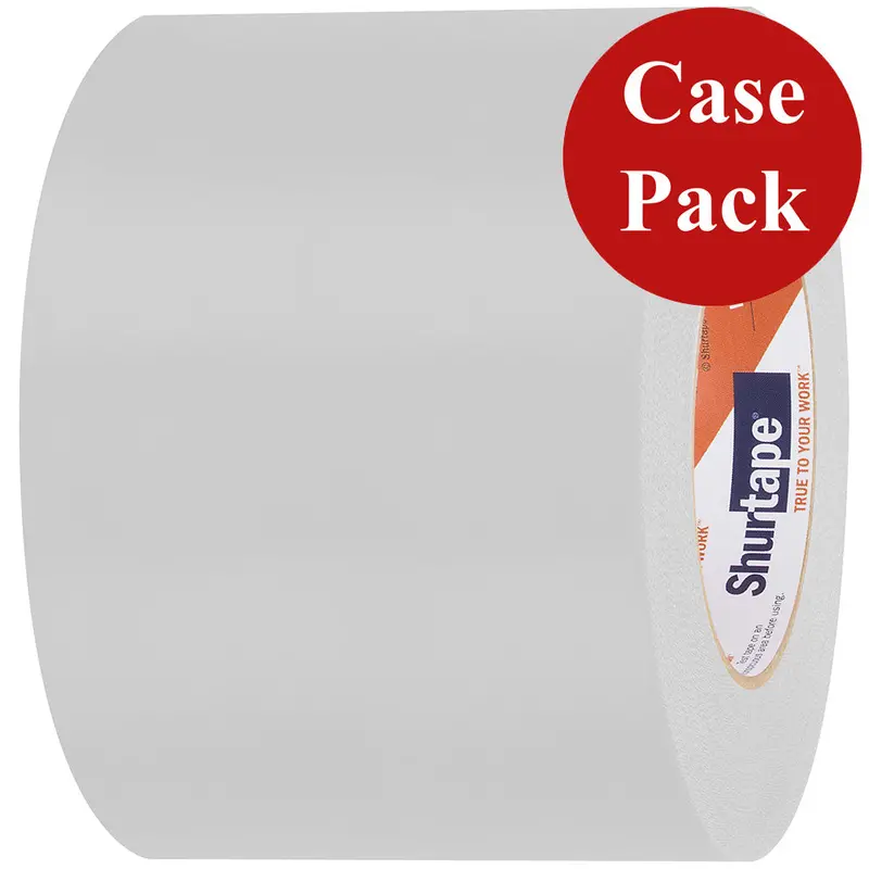 Shurtape Marine-Grade Uv-Resistant Heat Shrink Tape – 96Mm × 55M, Serrated-Edge White – Case Of 12 Rolls [105737C] 1