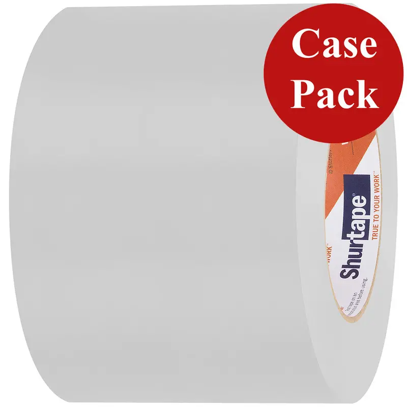 Shurtape Marine-Grade Uv-Resistant Heat Shrink Tape – 96Mm × 55M, Straight-Edge White – Case Of 12 Rolls [105734C] 1