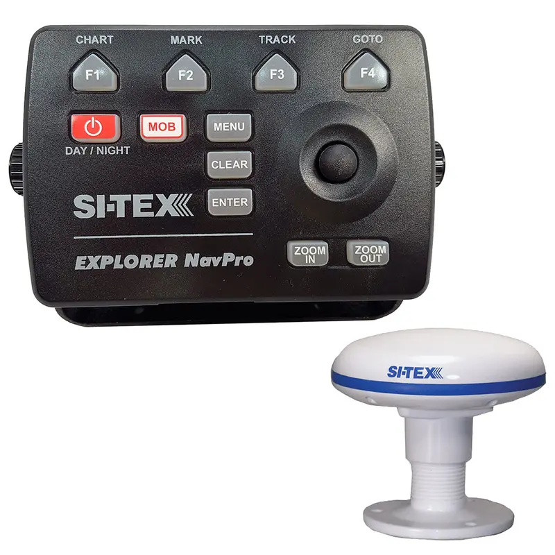 Si-Tex Explorer Navpro Chartplotter With Wi-Fi And External Gpk-11 Gps Antenna 1