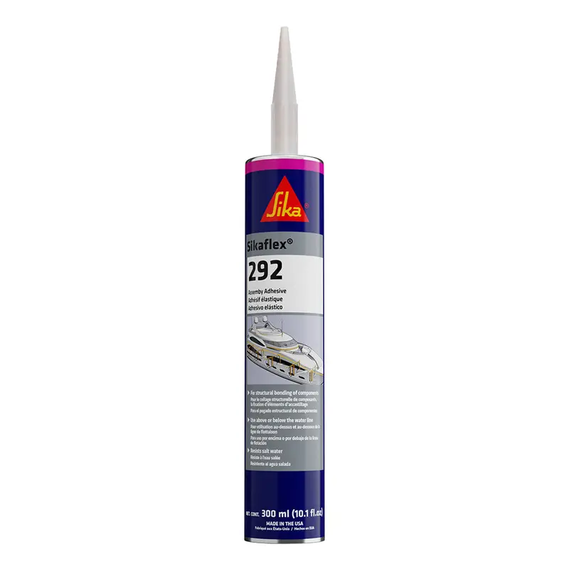 Sika Sikaflex-292 White Marine Adhesive Sealant – 10 Oz Tube With Applicator Nozzle 1