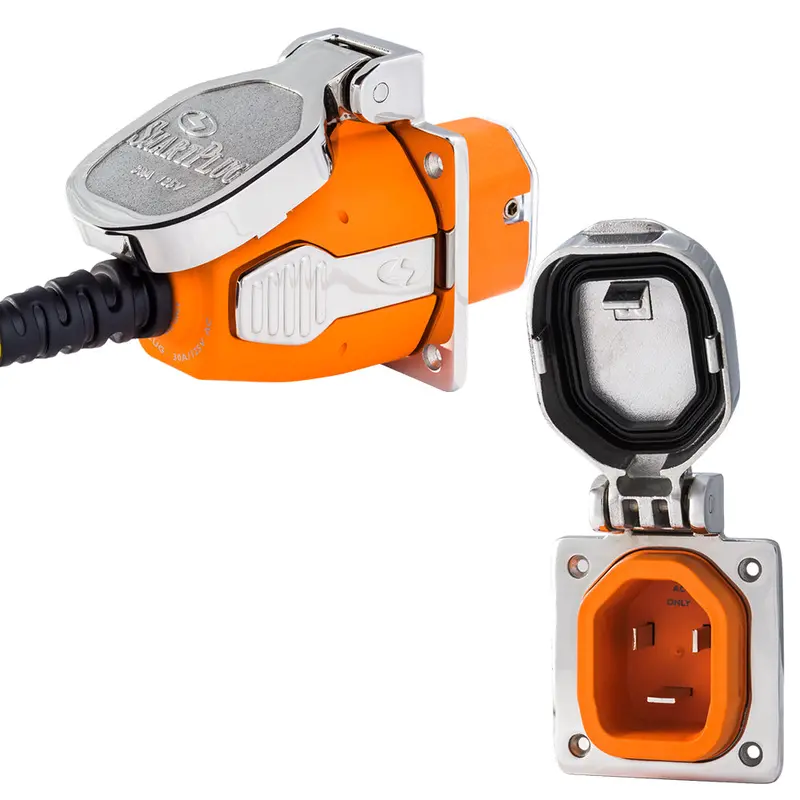 Smartplug B30Assynt 30A Stainless Steel Inlet & Female Cord Connector Combo 1