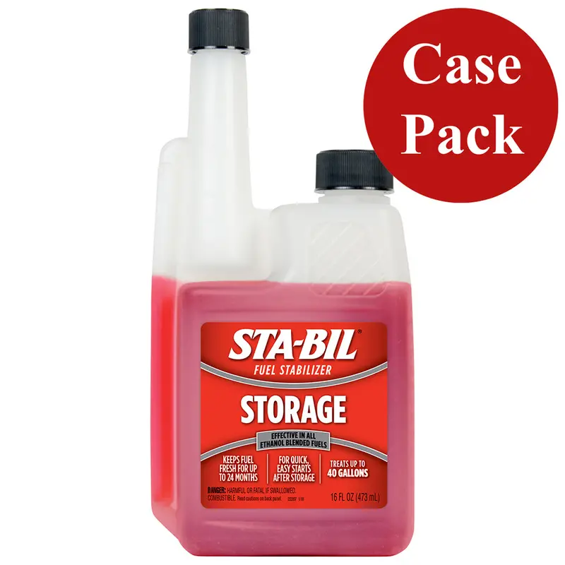 Sta-Bil Fuel Stabilizer For Gasoline – 16 Oz Bottle (Pack Of 12) [22207Case] 1