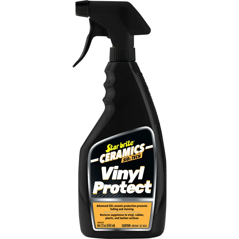 Star Brite Ceramic Vinyl Protect – Pina Colada Scented Sio₂-Enhanced Vinyl Conditioner – 22 Oz 1