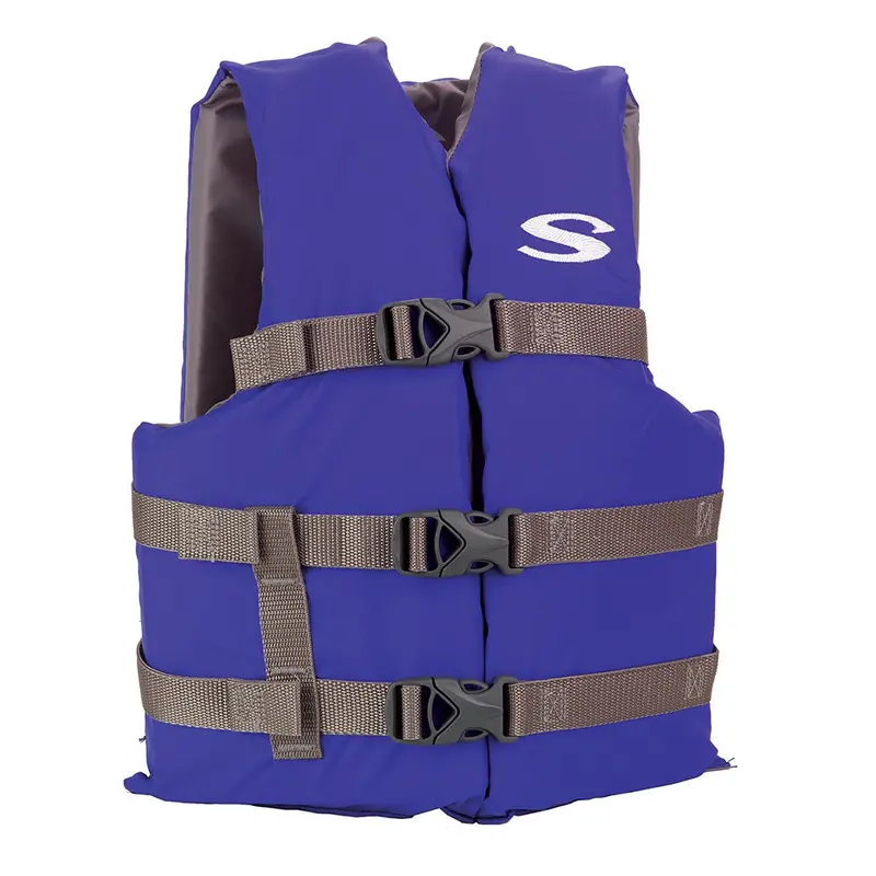 Stearns Uscg-Approved Type Iii Adult Life Vest – Blue, Standard Fit 1