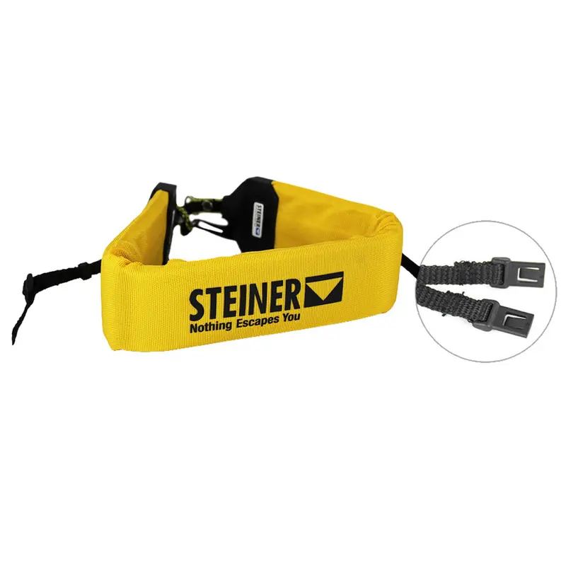 Steiner Yellow Floating Neck Strap For Commander Xp Clicloc Binoculars [769] 1