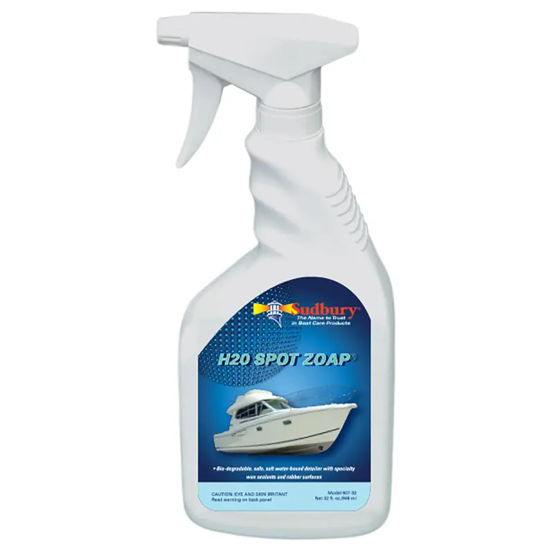 Sudbury H2O Spot Zoap — 32Oz Water Spot & Mineral Deposit Remover For Gelcoat And Glass (607-32) 1