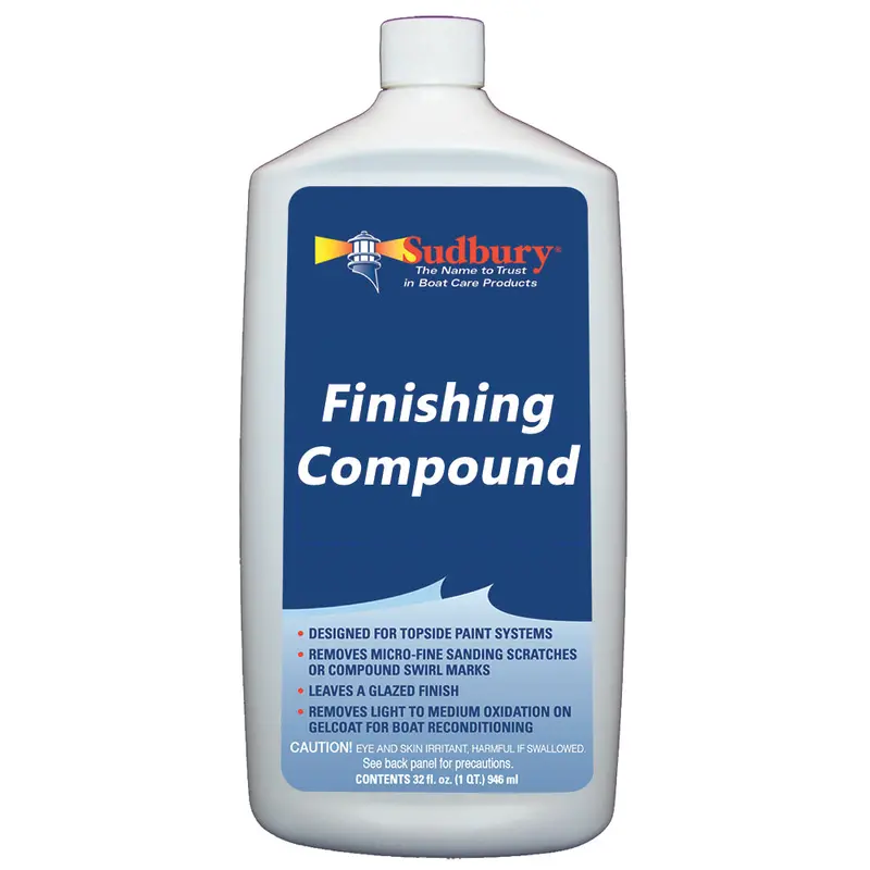 Sudbury Liquid Finishing Compound – 32 Oz (946 Ml) Professional Grade 1