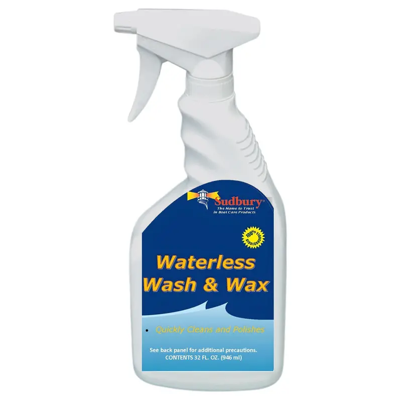 Sudbury Waterless Wash & Wax – 32Oz Ready-To-Use Detailing Spray For Boats 1