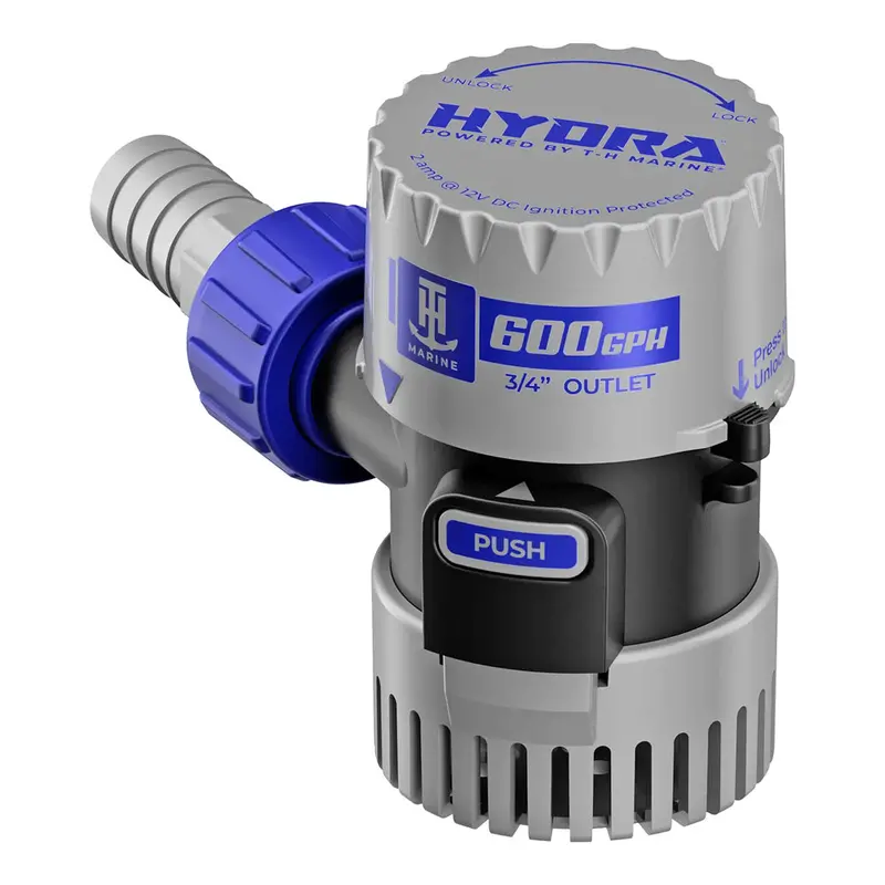 T-H Marine Hydra Cartridge-Style Bilge Pump – 600 Gph, 12V Dc 1