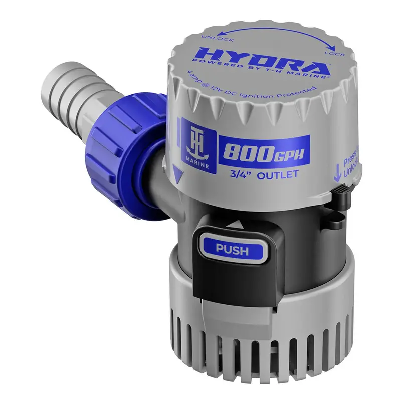 T-H Marine Hydra Cartridge-Style Bilge Pump – 800 Gph, 12V Dc 1