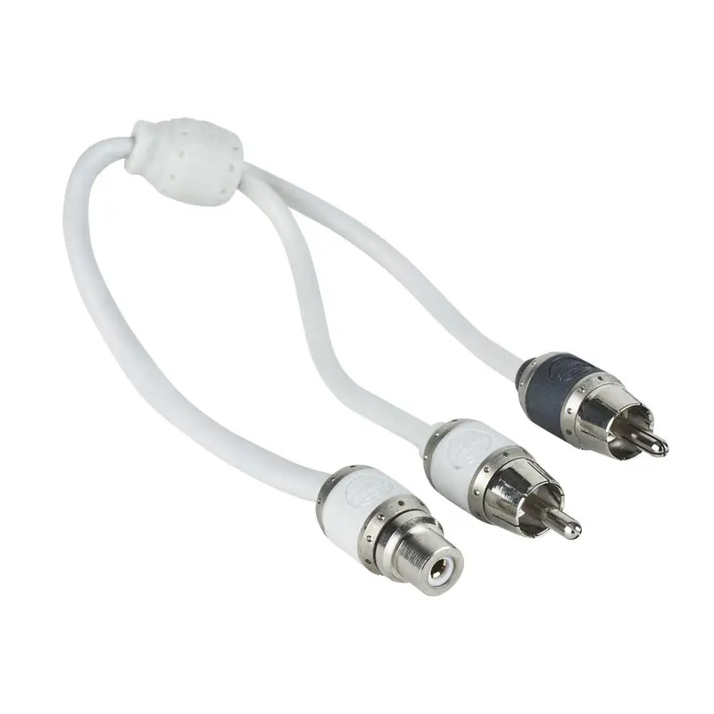 T-Spec V10 Rca Y-Distributor Cable — 2-Channel, 1 Female To 2 Male Setup, Model V10Ry1 1