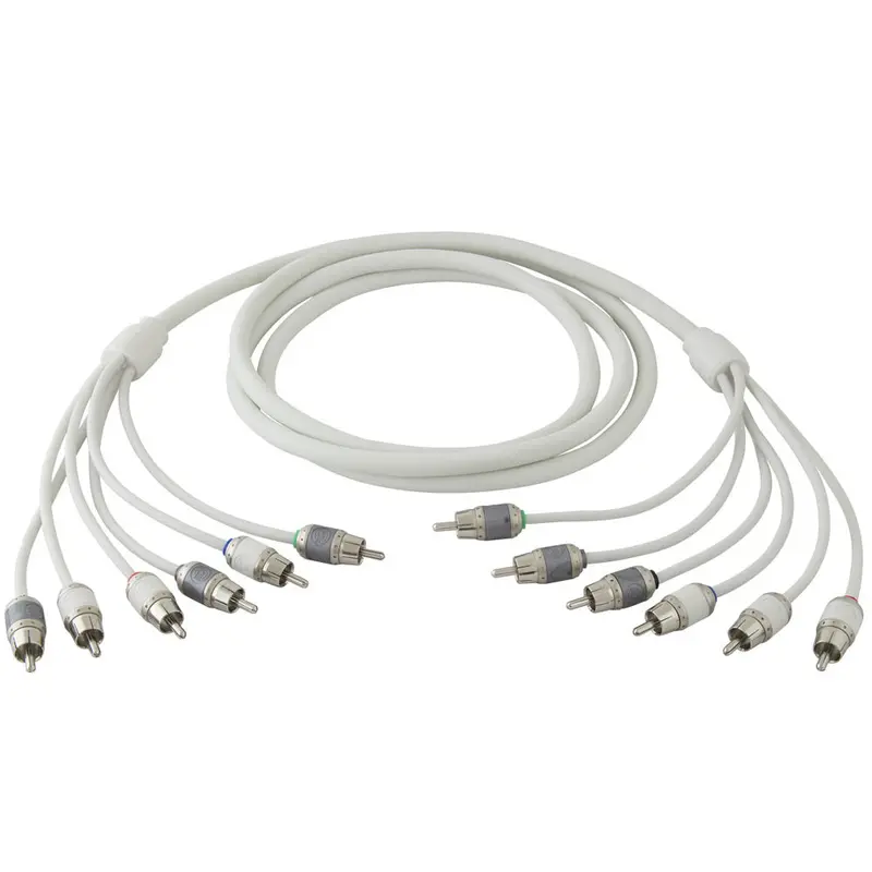 T-Spec V10 Series 6-Channel Rca Audio Cable – 17 Ft (5.18 M) 1