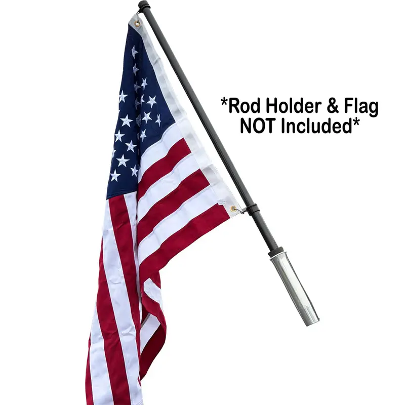 Taco Carbon Fiber Flagpole With J-Lock System – 54-Inch Height [Fp-0125-Cf54] 1