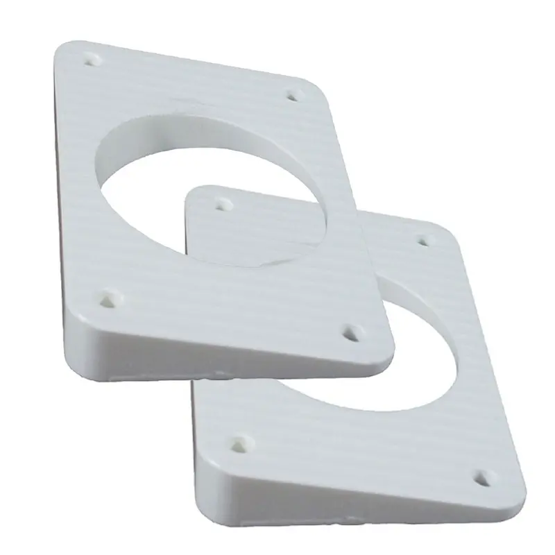 Taco Wp-150Wha-1 White Wedge Plates For Grand Slam Outriggers 1