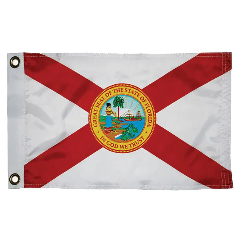 Taylor Made Florida State Flag – 12" X 18", Nylon (93096) 1