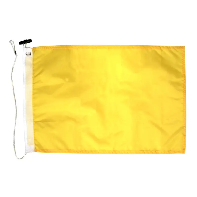 Taylor Made International Code Flag "Q" – 12" X 18", Nylon (93272) 1