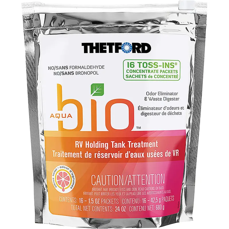 Thetford Aquabio 16-Pack Biodegradable Holding Tank Treatment Tablets 1