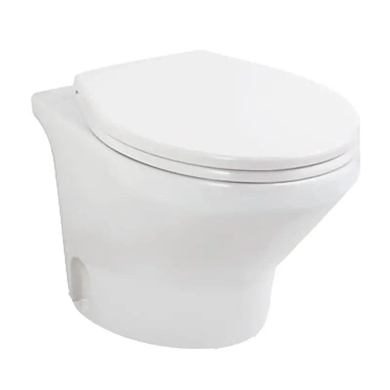 Thetford Compass Eco Toilet – Low-Profile, White, 12V Dc [T-Com012Pw/E/Na] 1