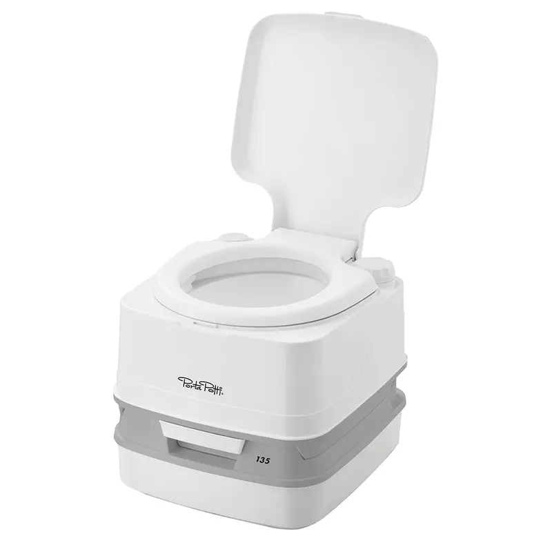 Thetford Porta Potti 135 Lightweight Portable Marine Toilet + Mounting Kit (Model 92861) 1