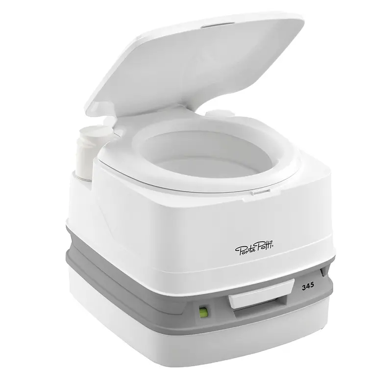 Thetford Porta Potti 345 Portable Marine Toilet – Compact Self-Contained Rv & Boat Toilet (Model 92814) 1