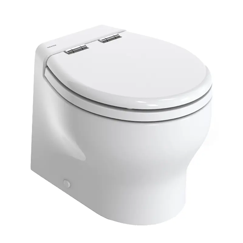 Thetford Silence 2G Rv Toilet – Short Height, White, 24V Dc With Soft-Close Wood-Polyester Seat 1