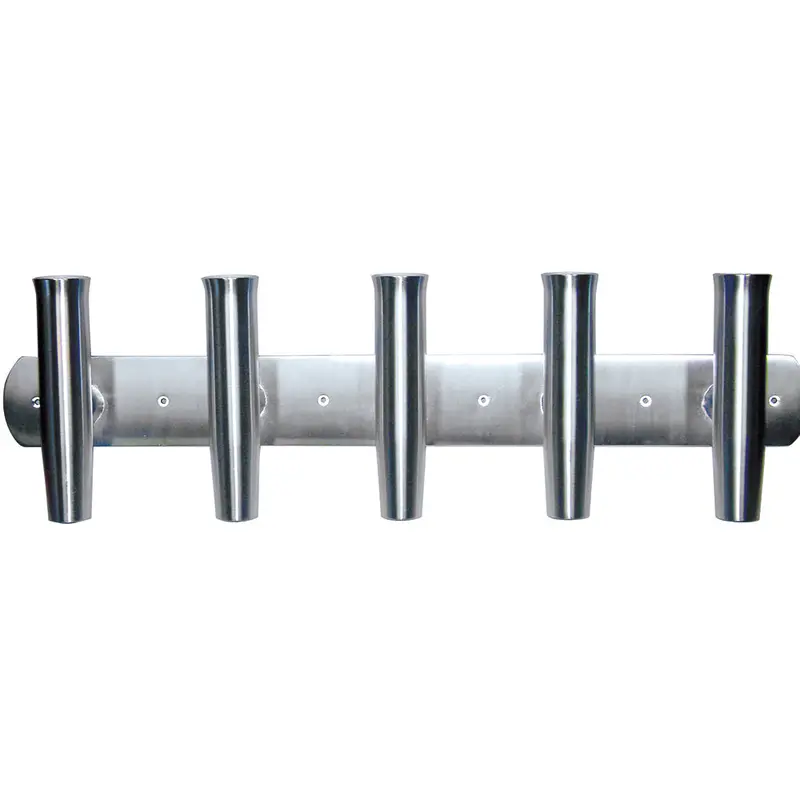 Tigress 5-Rod Aluminum Transom-Mount Rod Holder – 35-Inch 1