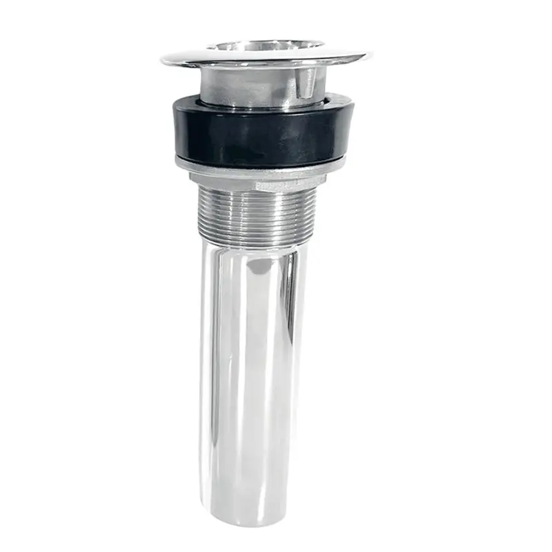 Tigress 9" Zero-Degree Screwless Rod Holder – Marine-Grade Stainless [77277] 1