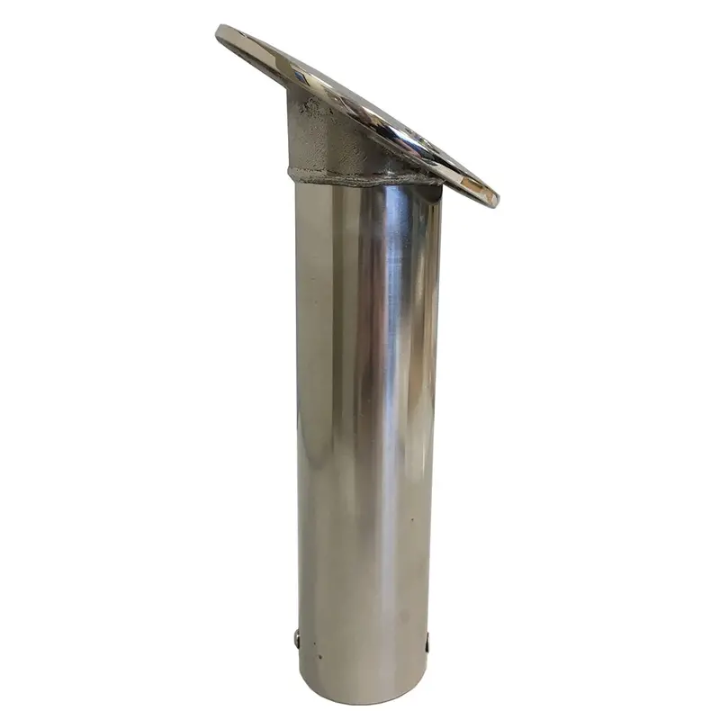 Tigress Economy Stainless Steel Gunwale-Mount Rod Holder – 30° Angle [77273] 1