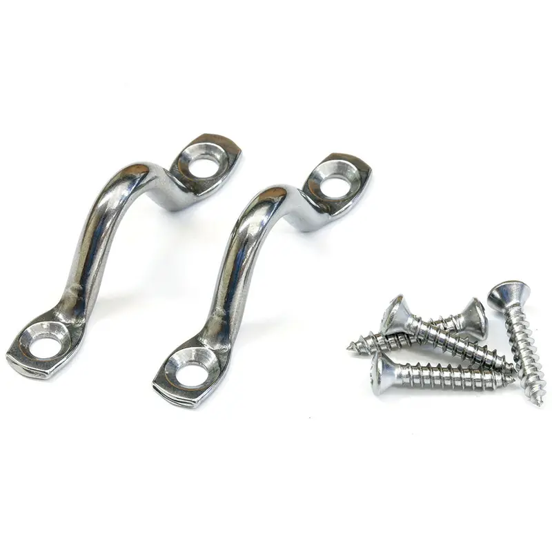 Tigress Stainless Steel Pad Eyes With Matching Screws – Marine-Grade 316 [88667] 1