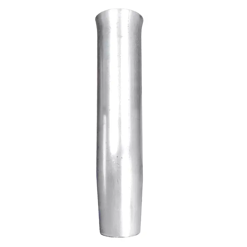 Tigress Weld-On Mill-Finished Aluminum Flared Rod Holder – 10 Inches, No Blade 1