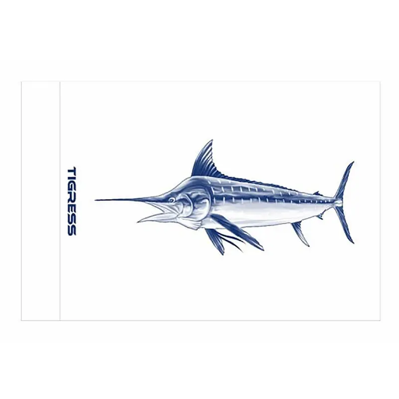 Tigress White Marlin Catch-And-Release Flag – 12 X 18 Inches 1
