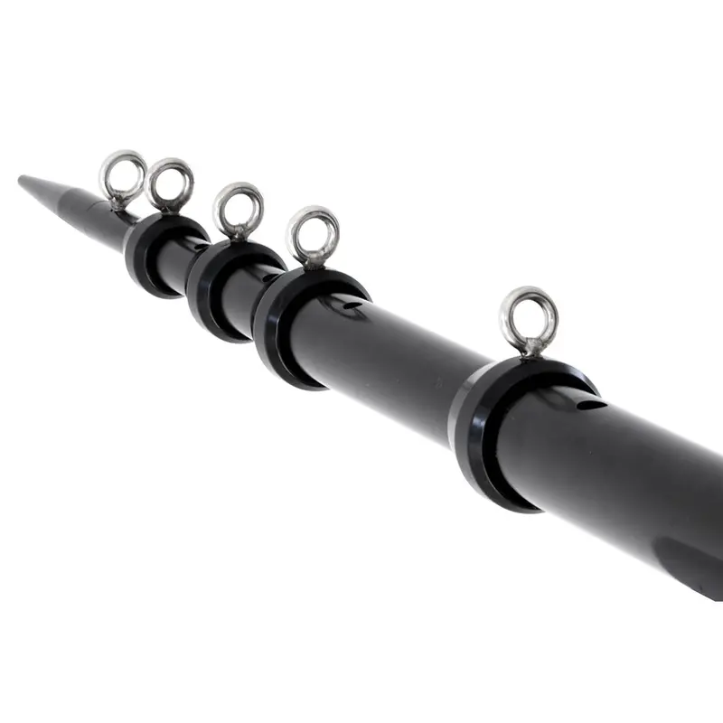 Tigress Xd Telescoping Aluminum Outrigger Poles – 18-Foot Set (1.5-Inch Od, Black) 1