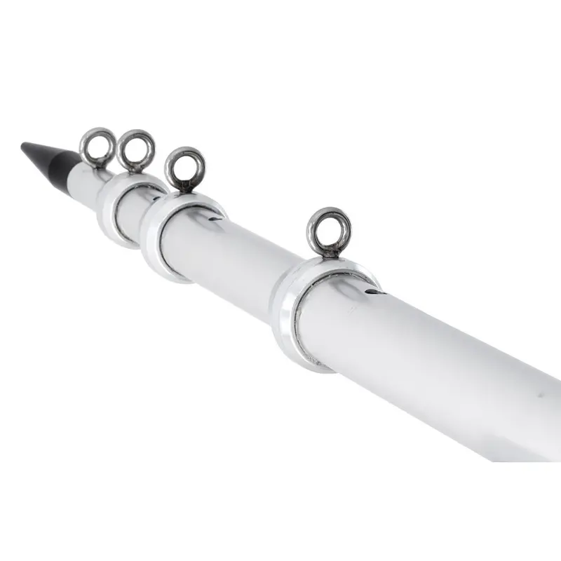 Tigress Xd Telescoping Aluminum Outrigger Poles – 18-Foot Set (1.5-Inch Od, Silver) 1