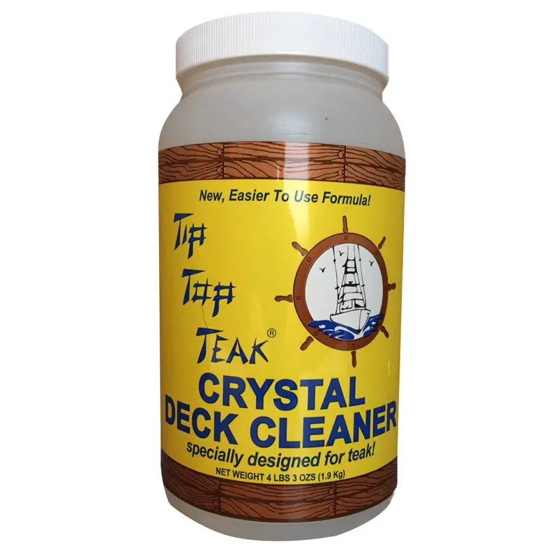 Tip Top Teak Crystal Cleaner – Half-Gallon Deep-Cleaning Formula (4 Lbs 3 Oz, Model Tc 2001) 1