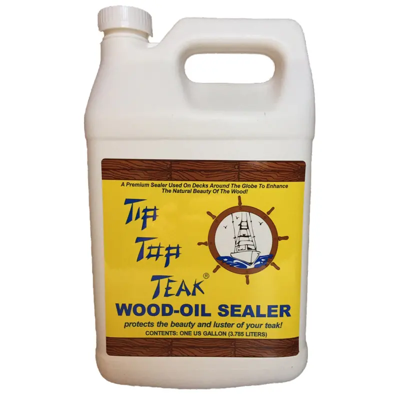 Tip Top Teak Wood Oil Sealer – Gallon Container For Long-Lasting Protection (Model Ts 1002) 1