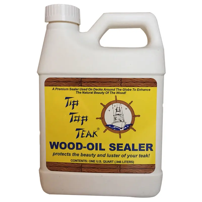Tip Top Teak Wood Oil Sealer – Quart-Sized Natural Finish Restorer (Model Ts 1001) 1