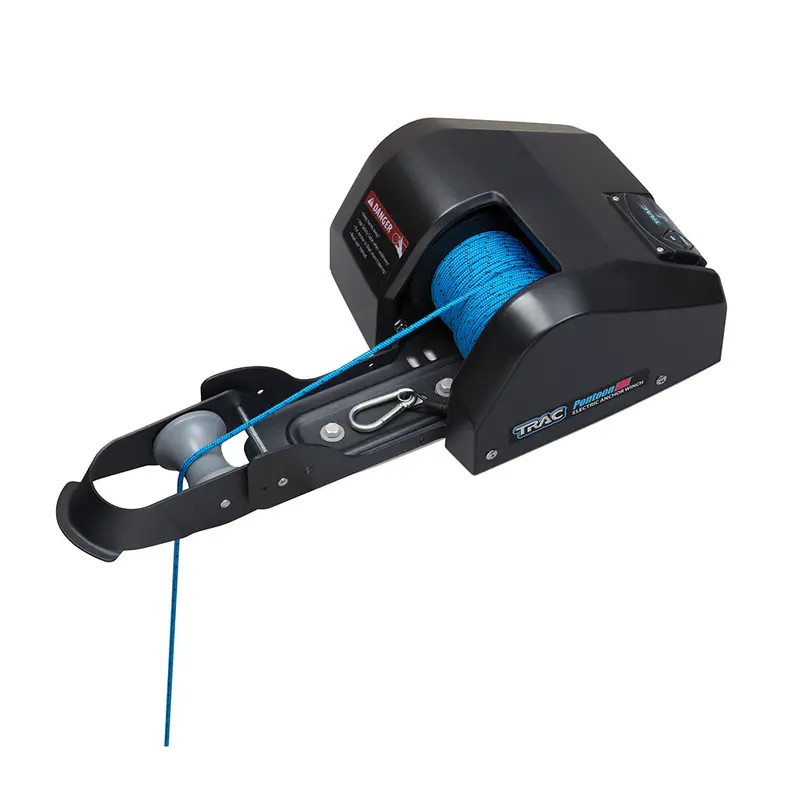 Trac Outdoor Pontoon Electric Anchor Winch – 35-Lb Capacity, G3 Series (69003) 1