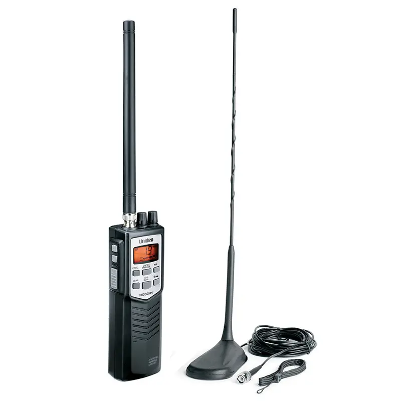 Uniden Pro501Tk Handheld Cb Radio – Includes High-Gain Magnetic Mount Antenna 1