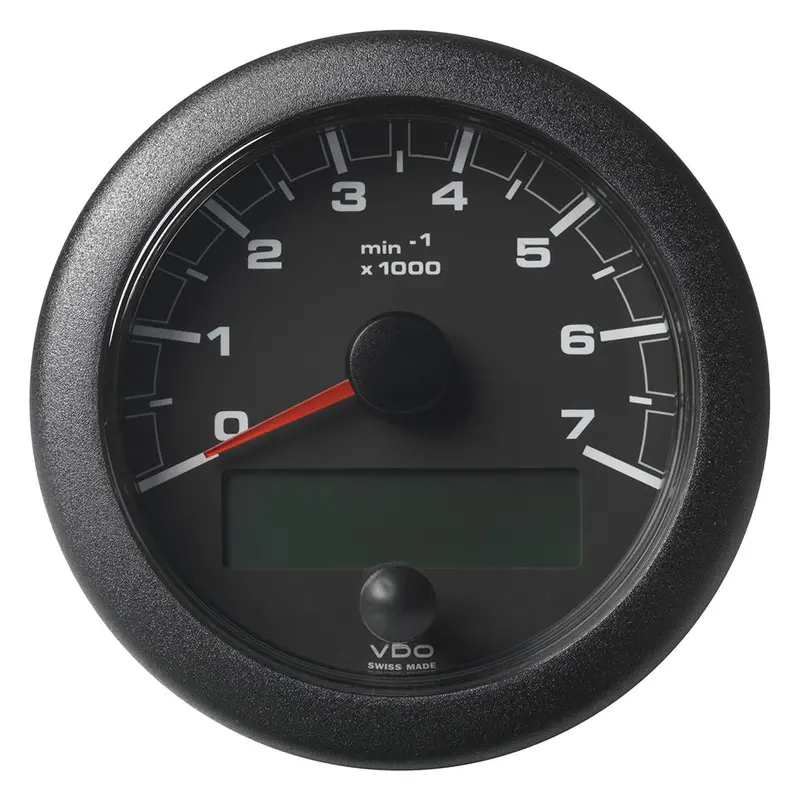 Veratron 85 Mm Oceanlink Nmea 2000 Tachometer – 7000 Rpm, Black Dial & Bezel 1